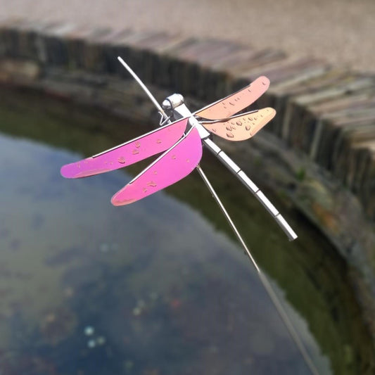 Iridescent Dragonfly (Vertical)